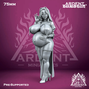 Sister Gabrielle, 75mm, Ardent Burstin' #001