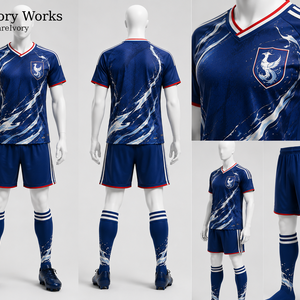 Japan Crest Uniform_Aqua（日本代表風ユニフォーム・アクア）
