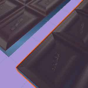 ハイポリ/ローポリ板チョコ(無料)