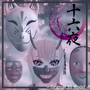 オリジナル3Dモデル 十六夜(Izayoi)【VRC向けアバター】