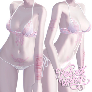 【Manuka/Milltina】⋆ ˚｡⋆୨୧˚ ₊˚⊹ Velvet Wings Tattoo ⊹ ˚ ₊˚ ୨୧ ⋆ ˚｡⋆ 缩略图 2
