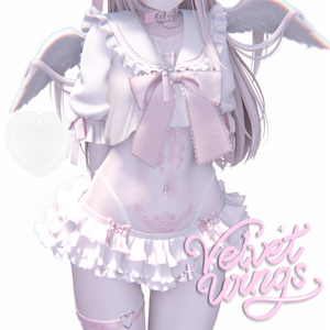 【Manuka/Milltina】⋆ ˚｡⋆୨୧˚ ₊˚⊹ Velvet Wings Tattoo ⊹ ˚ ₊˚ ୨୧ ⋆ ˚｡⋆