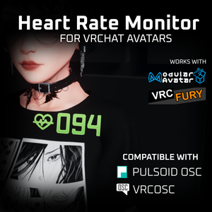 Heartrate Display for VRChat