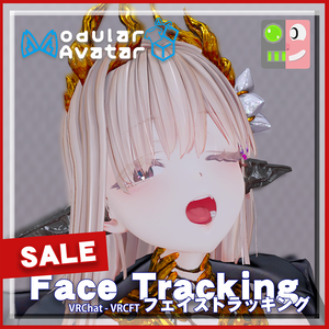 📢✨商品販売セール✨📢[VRChat]蠱惑のミダリス FacialTracking Setting Setting