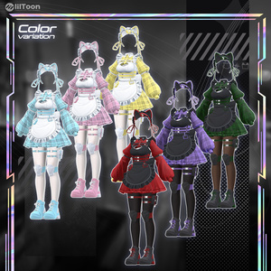 9アバター対応〖🖤Lumière Arma🤍〗 缩略图 10