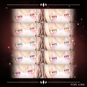【 6アバター対応 】 Snow Drop Eyes Texture [PSD] 缩略图 16
