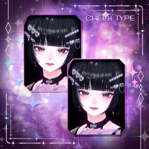 【 森羅 / Shinra 専用 】 Nocturne Cats Make-up Texture [PSD] 缩略图 6