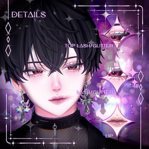 【 水瀬 / Minase 専用 】 Nocturne Cats Make-up Texture [PSD] 缩略图 2