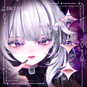 【 愛莉 / Airi 専用 】 Nocturne Cats Make-up Texture [PSD] 缩略图 2