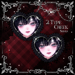 【 2アバター対応 】 Ballet Gothic Make-up Texture [PSD] 缩略图 8