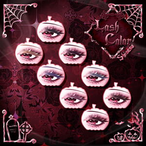 【 2アバター対応 】 Abyss Ghost Make-up Texture [PSD] 缩略图 10