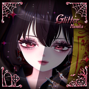 【 2アバター対応 】 Abyss Ghost Make-up Texture [PSD] 缩略图 5