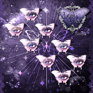【 2アバター対応 】 Butterfly Fantasy Make-up Texture [PSD] 缩略图 11