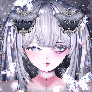 【 2アバター対応 】 Butterfly Fantasy Make-up Texture [PSD] 缩略图 16