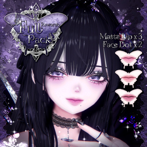 【 2アバター対応 】 Butterfly Fantasy Make-up Texture [PSD] 缩略图 7