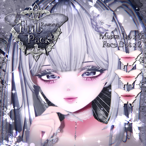【 2アバター対応 】 Butterfly Fantasy Make-up Texture [PSD] 缩略图 8