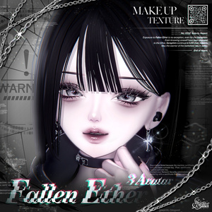 【3アバター対応】Fallen Ether Make-up Texture [PSD]