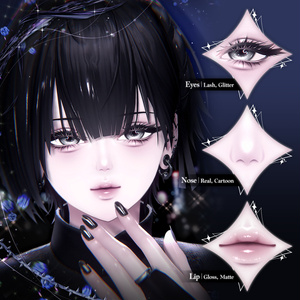 【 泣夜 / Nakiya 専用 】 Daybreak Make-up Texture [PSD] 缩略图 2