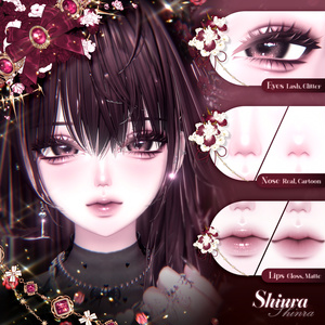 【 3アバター対応 】 Sangria Make-up Texture [PSD] 缩略图 4