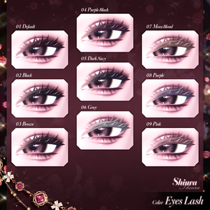 【 3アバター対応 】 Sangria Make-up Texture [PSD] 缩略图 22