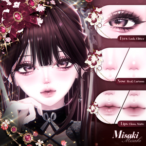 【 3アバター対応 】 Sangria Make-up Texture [PSD] 缩略图 2
