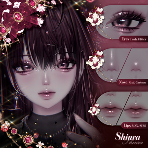 【 3アバター対応 】 Sangria Make-up Texture [PSD] 缩略图 7
