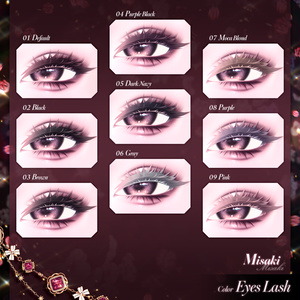 【 3アバター対応 】 Sangria Make-up Texture [PSD] 缩略图 20