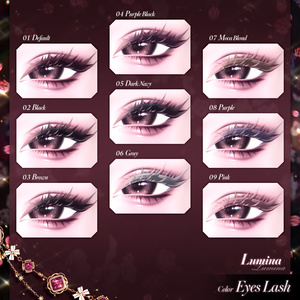 【 3アバター対応 】 Sangria Make-up Texture [PSD] 缩略图 21