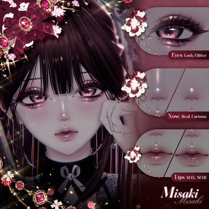 【 3アバター対応 】 Sangria Make-up Texture [PSD] 缩略图 5