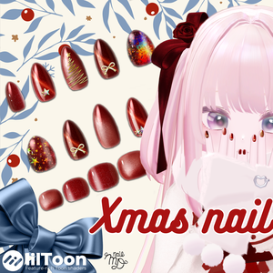 【MDollnail対応】Xmasネイルマテリアル