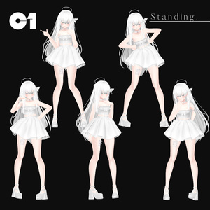 【All-Round Pose Set】Basic+Cool+Cute (全80種) 缩略图 15