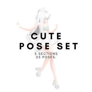 【All-Round Pose Set】Basic+Cool+Cute (全80種) 缩略图 14