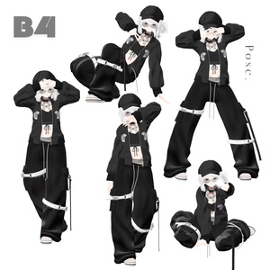 【All-Round Pose Set】Basic+Cool+Cute (全80種) 缩略图 12