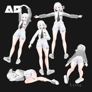 【All-Round Pose Set】Basic+Cool+Cute (全80種) 缩略图 7