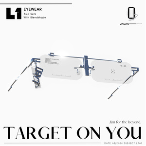 Eyewear眼鏡『Target On You』Glasses