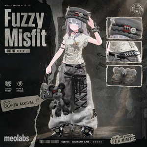 [23アバター対応]008Fuzzy Misfit 