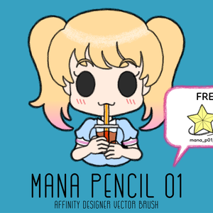 mana pencil 01 -FREE- (vector)