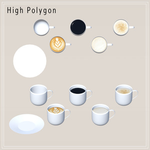 【VRChat想定】Coffee Set（30点） 缩略图 2