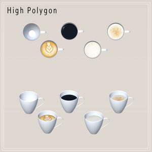 【VRChat想定】Coffee Set（30点） 缩略图 4