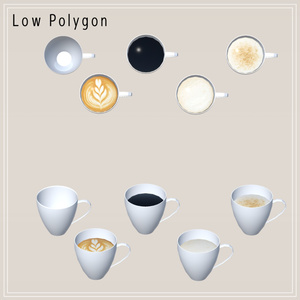 【VRChat想定】Coffee Set（30点） 缩略图 5