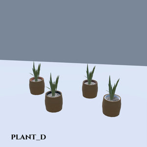 【VRChat想定】観葉植物(146点) 缩略图 22