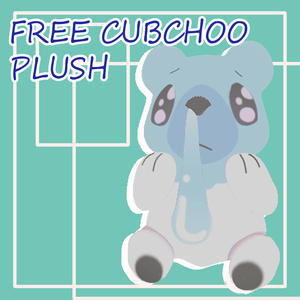FREE cubchoo plush!!!