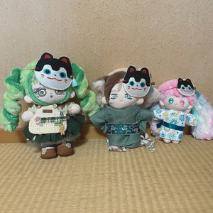 ぬいぐるみ用リボンセット 8㎝10㎝ ぬい服 ぬいぐるみ用 くまたんスタイ＆コーデュロイ