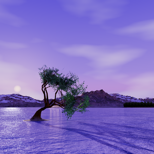 [Unity対応] 3D地形モデル 湖
