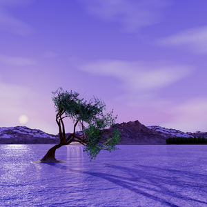 [Unity対応] 3D地形モデル 湖