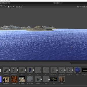 [Unity対応] 3D地形モデル 湖 缩略图 4