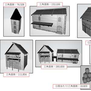 [Unity対応] 町 (中世ヨーロッパ風) 缩略图 6