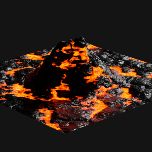 [Unity対応]  火山