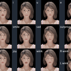 【Unity対応】 3D女性モデル