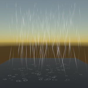 雨　unity